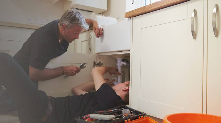 Professional burst pipe repair services in Leland, MI